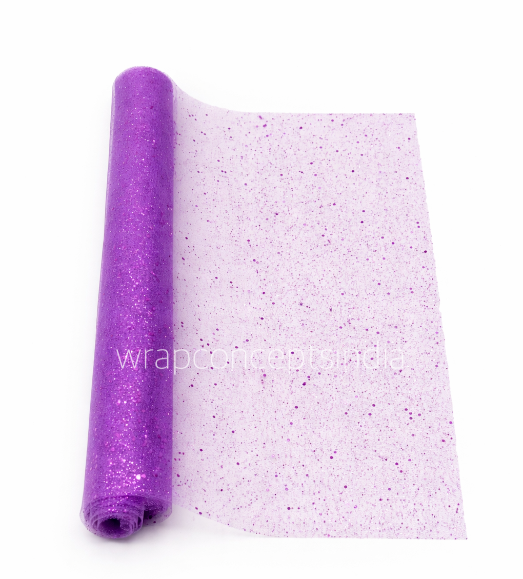 Soft Orchid Glitter Soft Net