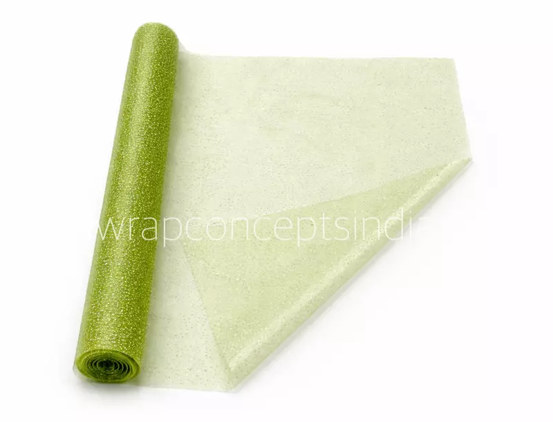 Snow Organza Roll-Sage