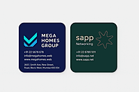 Square Visiting Cards