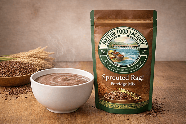 Sprouted Ragi Porridge Mix