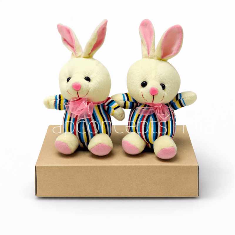 Rainbow Snuggle Bunny – Cream