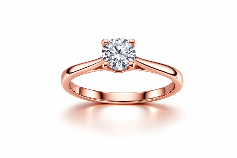 Round Solitaire Ring