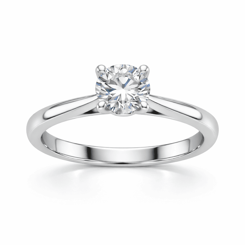 Round Solitaire Ring
