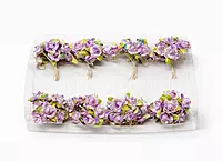Vintage Lilac Small Rose Buds