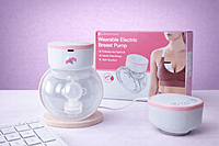 Portable Wearable Breast Pump with 5 Modes – Quiet & Hands-Free Milk Pump