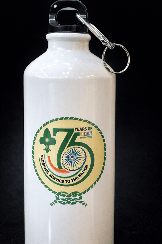 75 Year of BSG - Water Bottle White DJJ Printed