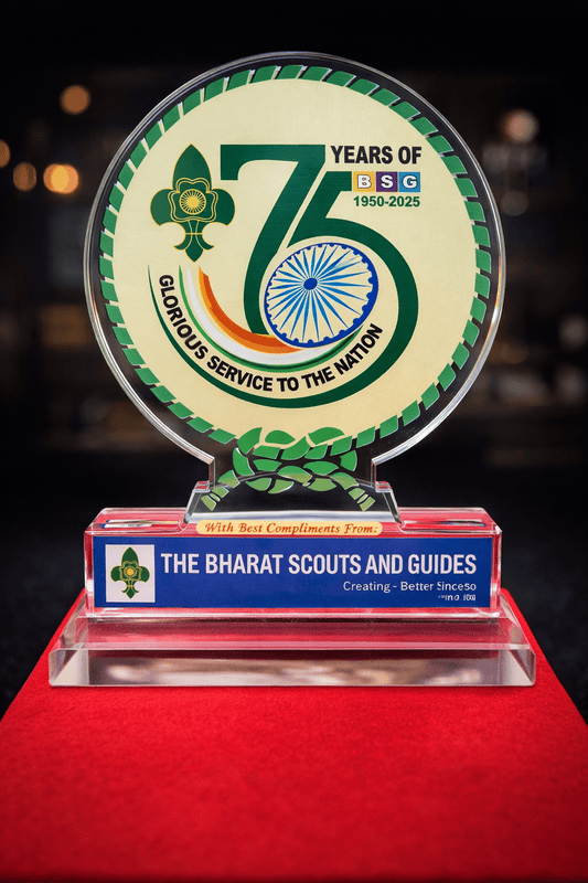 75 Year of BSG -Memento Acrylic