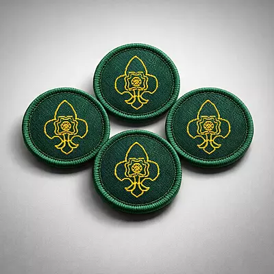 Rank Badge S.M. (Emb)-(50 pcs)