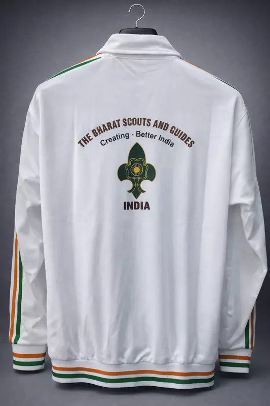 Track Suite  Uppar ( White)