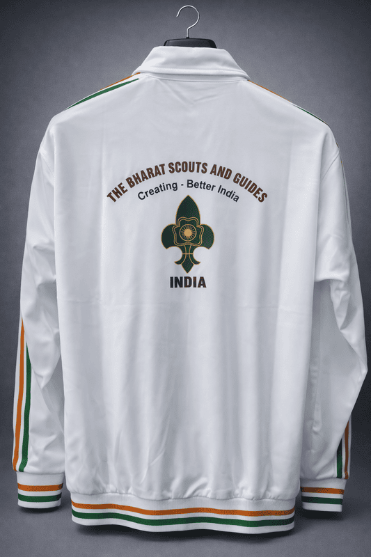 Track Suite  Uppar ( White)