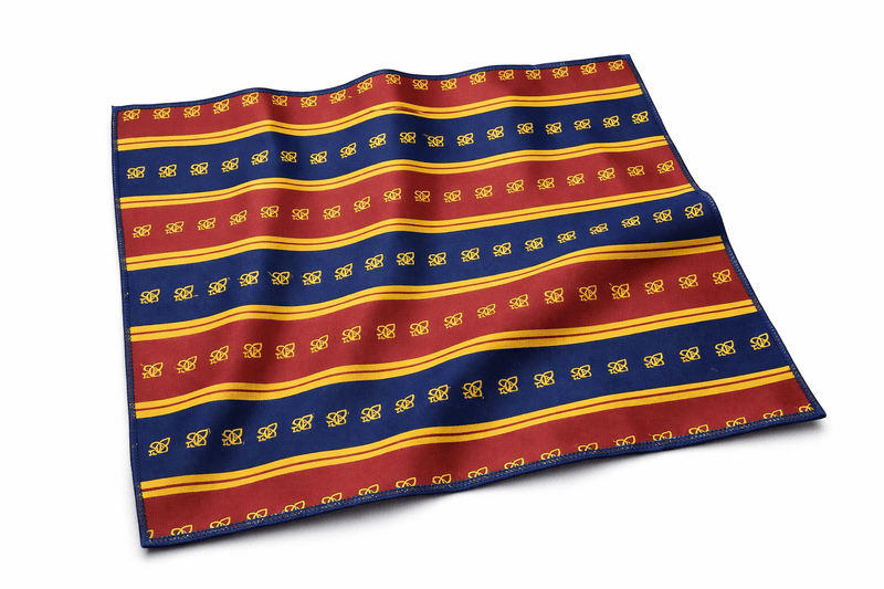 Scout Pocket Square Maroon