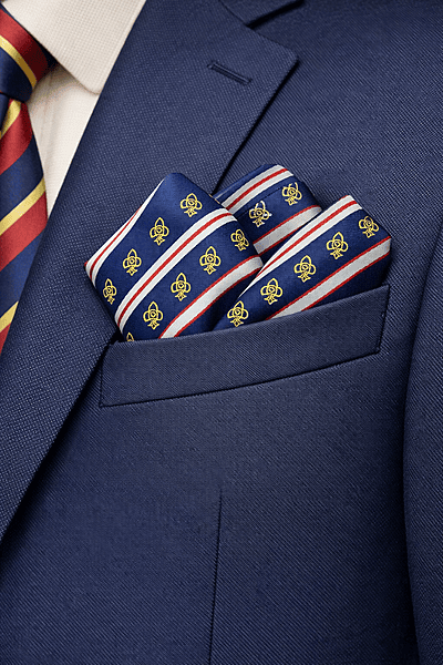 Scout Pocket Square navy
