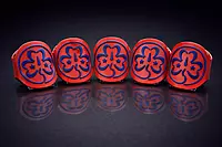 Woggle Silicon Read -(5 pcs)