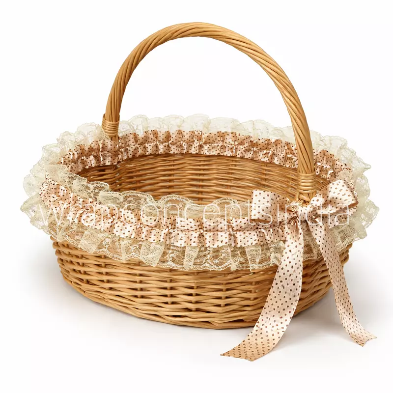 Vintage Polka Lace Frill Ribbon – 4cm×40 m