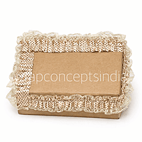 Vintage Polka Lace Frill Ribbon – 4cm×40 m