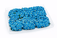 Small Silk Flowers - Blue