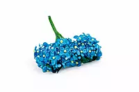 Small Silk Flowers - Blue