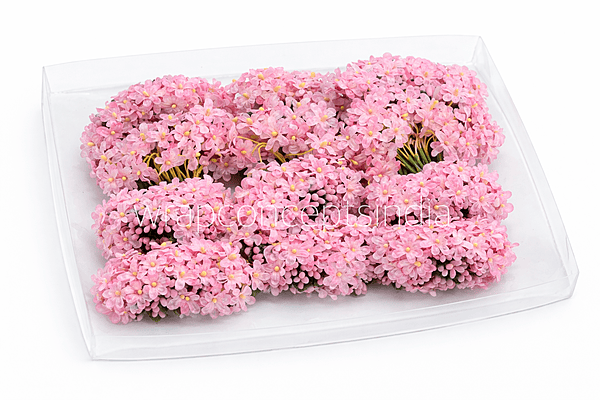 Small Silk Flowers - Baby Pink