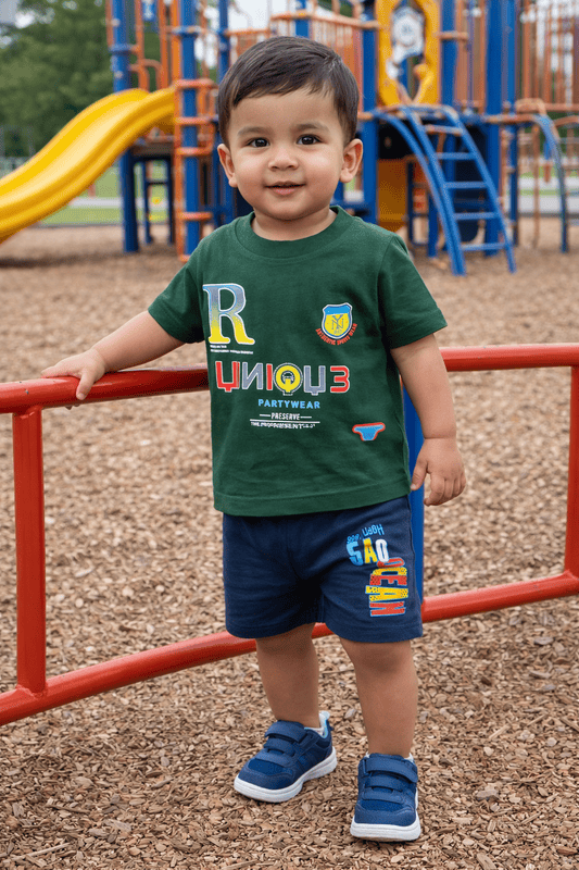 Cotton Shorts sets combo-Pack of 2