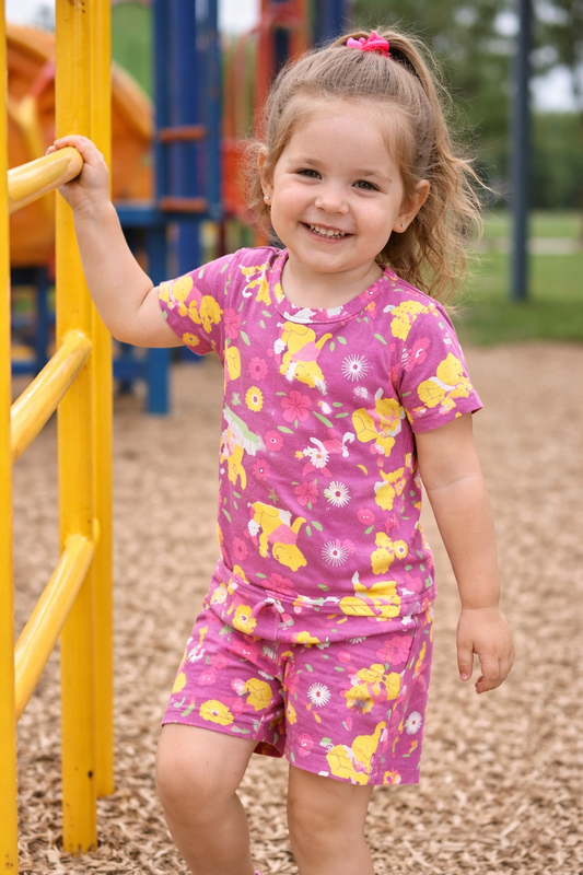 kids cotton shorts sets combo of 2