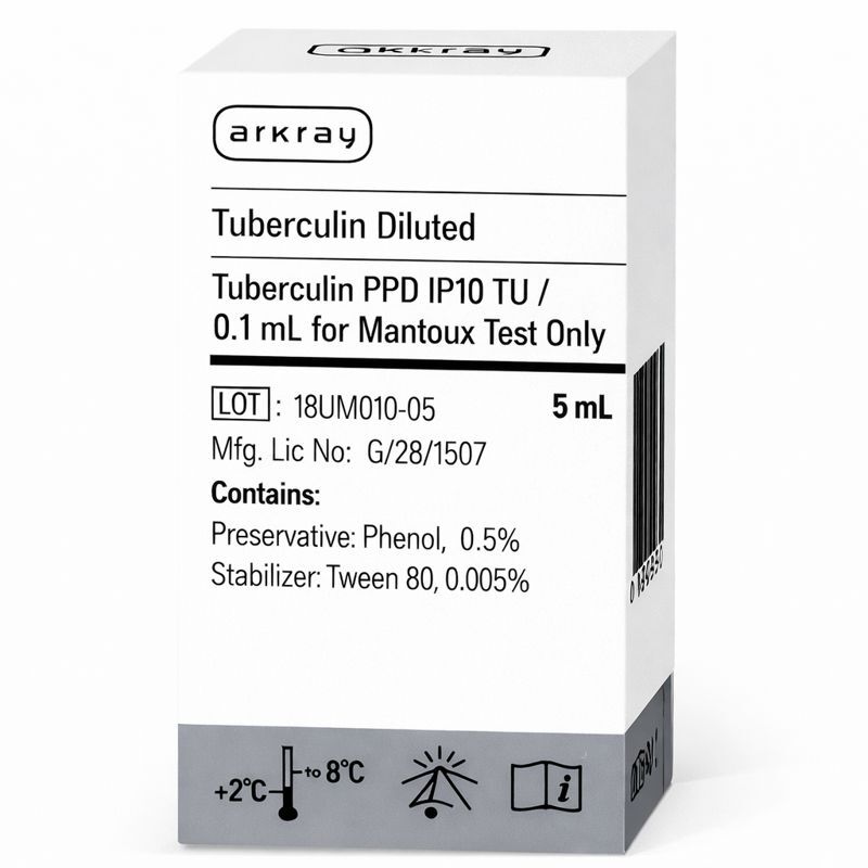 Arkray Tuberculin PPD 1TU/0. 1ML (5ml)