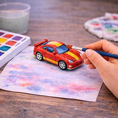 Car Statue - 3 pieces