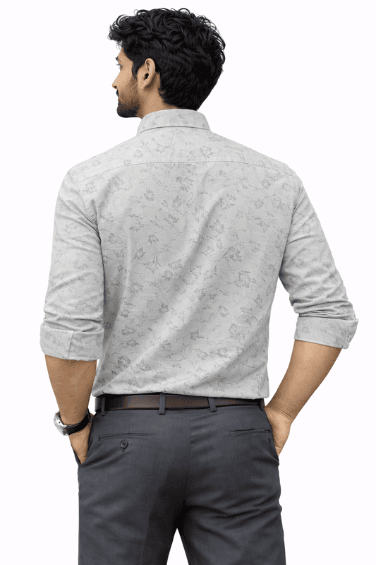 Men’s Printed Cotton Shirt | 100% Cotton Stylish Shirt for Men