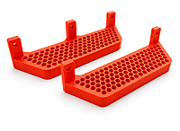 3D Printed Honeycomb Screwdriver Holder – Wall Mount Tool Organizer for Garage & Workshop