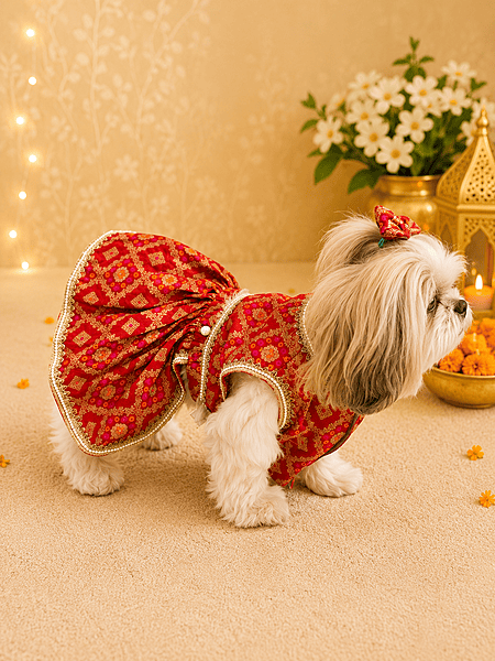 Gulnaar Pet Lehenga Choli