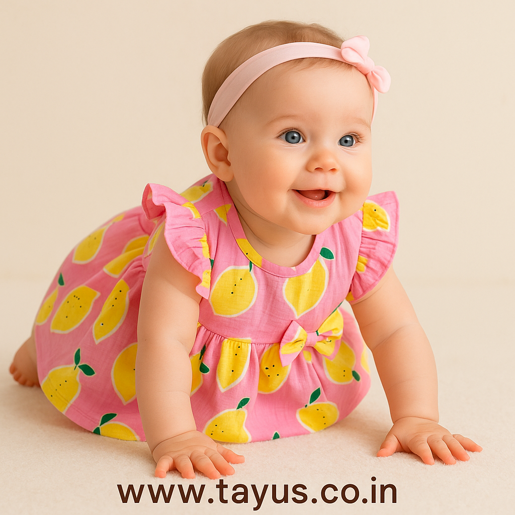 Cotton Frocks-Fruits