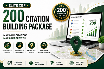 Elite CBP – 200 Citation Building Package