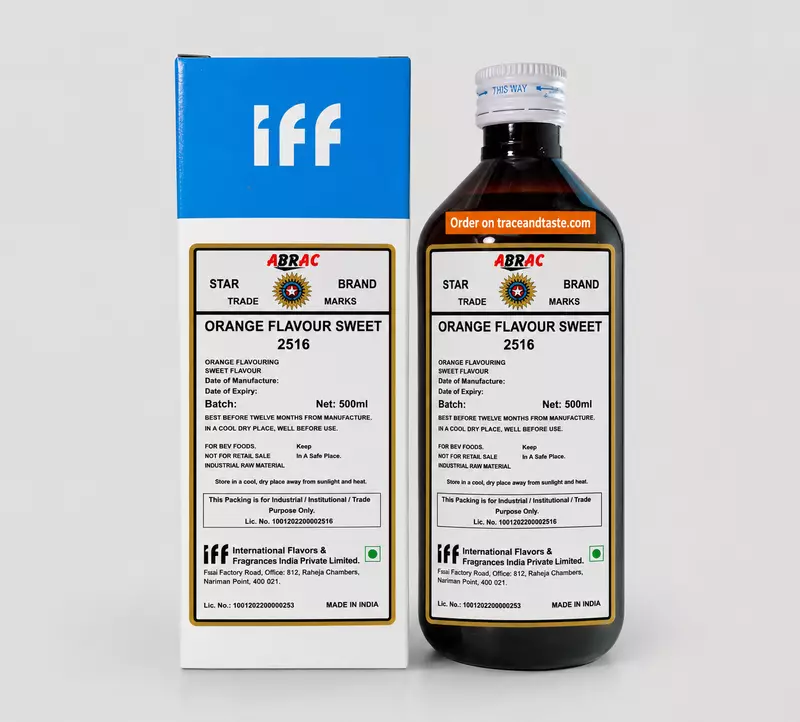 IFF – Orange Flavour Sweet S 2516