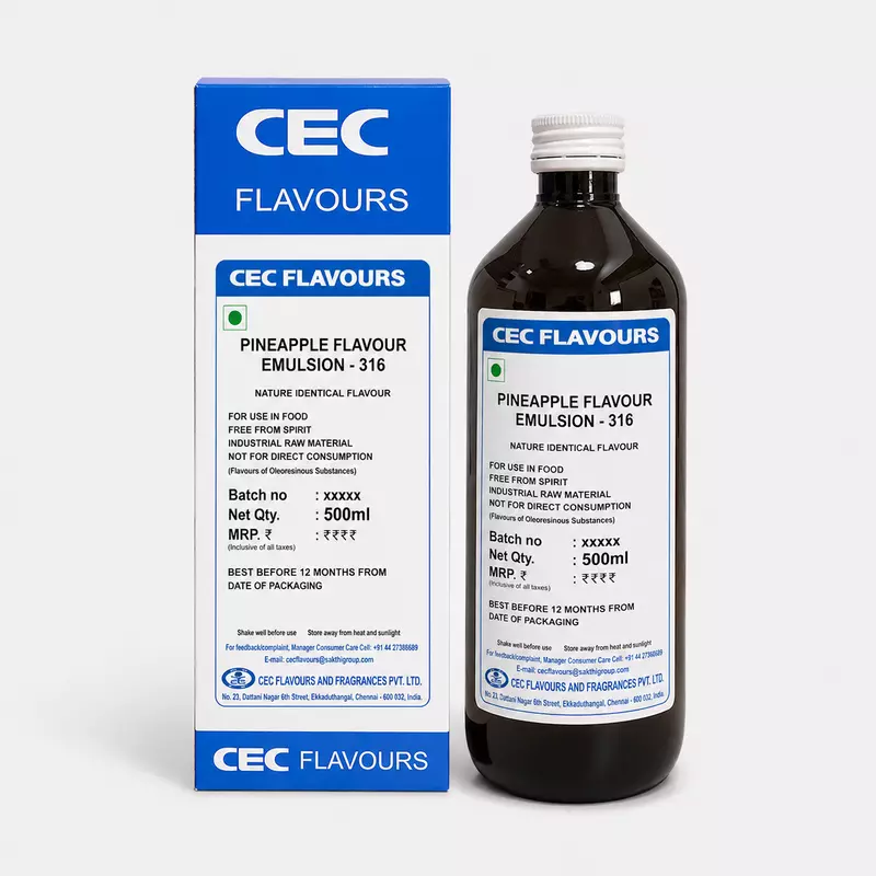 CEC – Pineapple Flavour Emulsion – 3168-100ml
