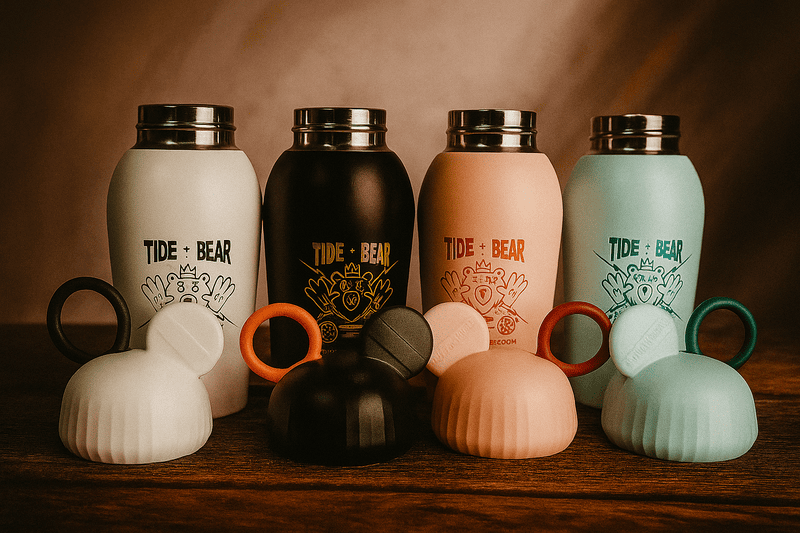 Forest Mini and Small stainless steel water bottle