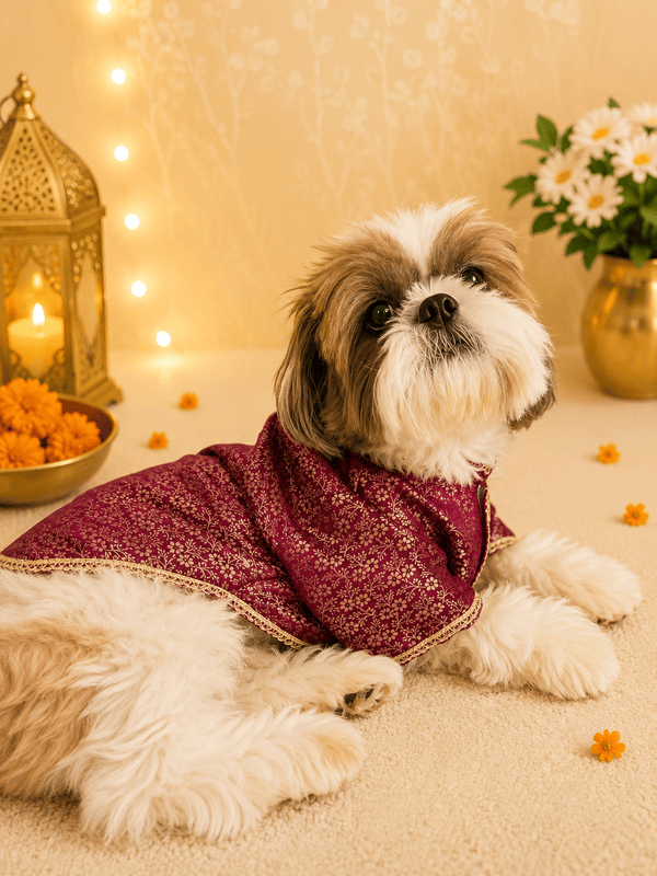Royal Plum Brocade Sherwani