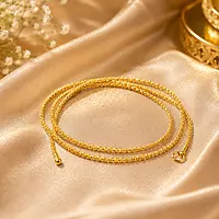 Impon Murukku Chain for Men & Women | Traditional Gold Plated Rope Twist Chain