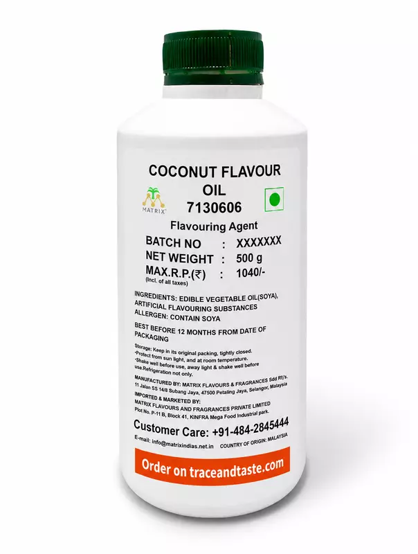 MATRIX – COCONUT FLAVOUR OIL – 7130606