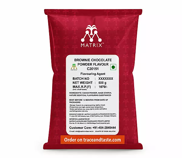 MATRIX – CHOCOLATE BROWNIE FLAVOUR POWDER – C20151