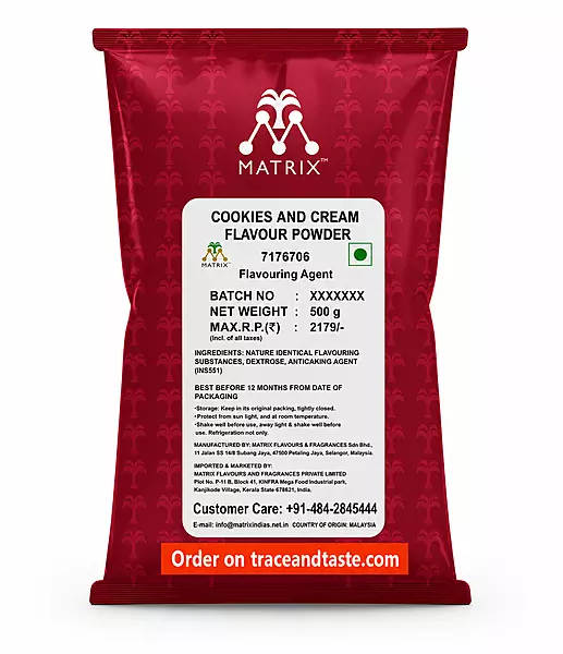 MATRIX – COOKIES AND CREAM FLAVOUR POWDER – 7176706