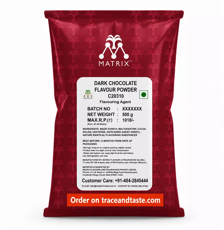 Matrix – Dark Chocolate Flavour Powder – C20310
