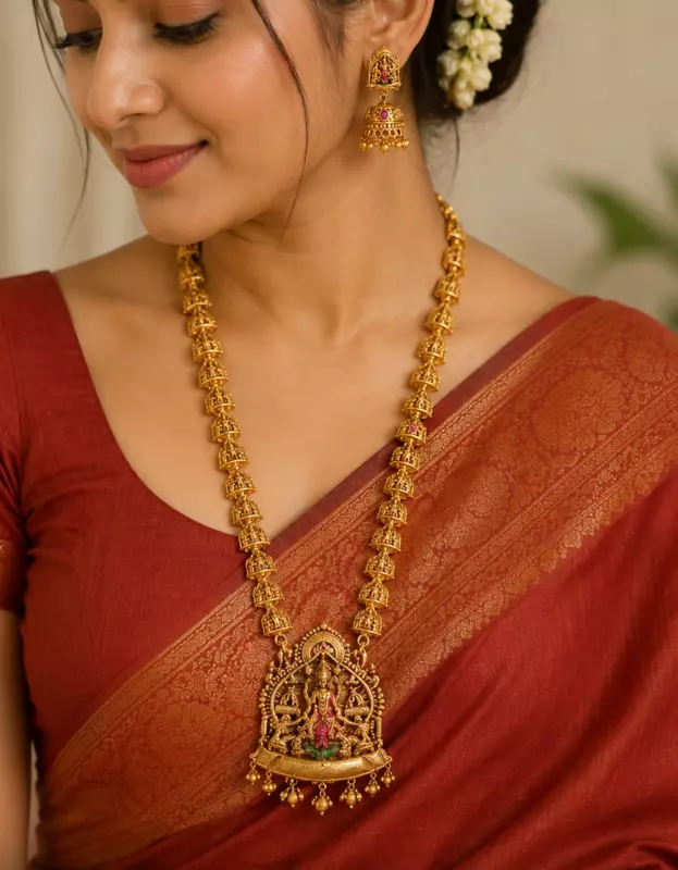 Lakshmi deity pendant design