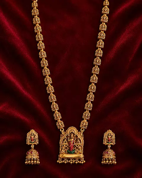 Lakshmi deity pendant design