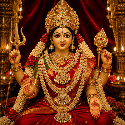 Traditional Gold Plated Lakshmi Kasu Haram Necklace Set for Women | Designer Temple Jewelry with Pearl Drops