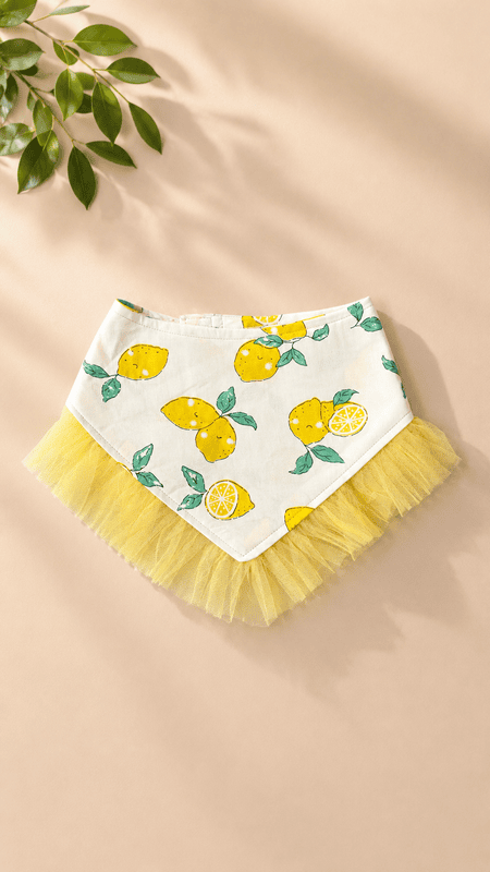 Lemon Print Bandana