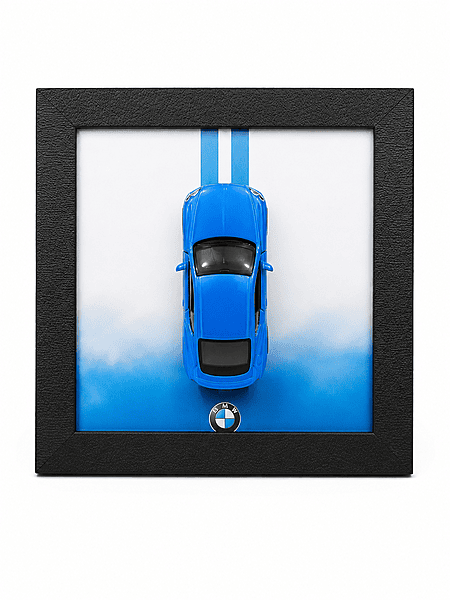 3D Car Frame Wall