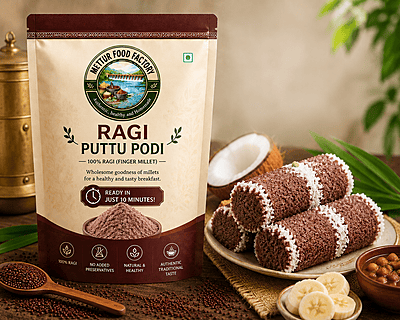 Ragi Puttu Podi