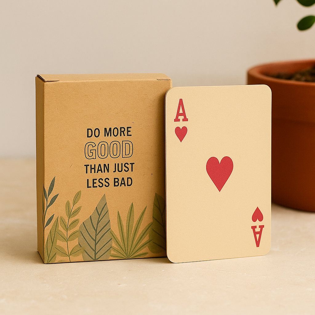 Playing cards | Recycled Cardboard | No Plastic Cards | Eco Friendly Playing cards | Recycled Cardboard | No Plastic Cards | Eco Friendly