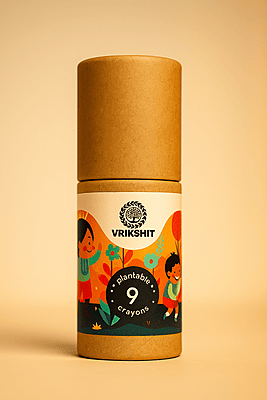 Stationary Kit | Crayons | Set of 9 Crayons | Eco Friendly | Plantable Crayons Stationary Kit | Crayons | Set of 9 Crayons | Eco Friendly | Plantable Crayons