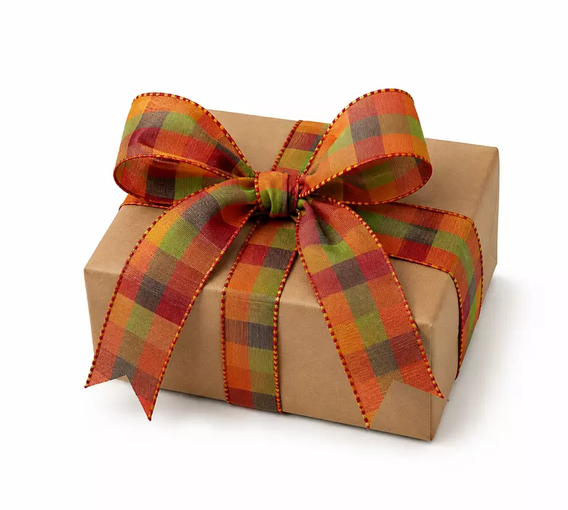 Check Fabric Ribbon