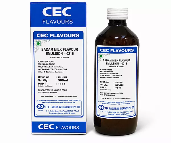 CEC – Badam Milk Flavour Emulsion – 0216